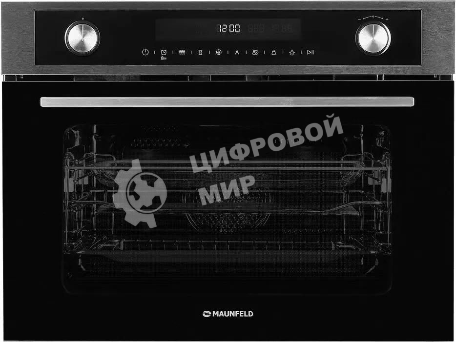Компактный духовой шкаф с функцией СВЧ Maunfeld MCMO5015MFS