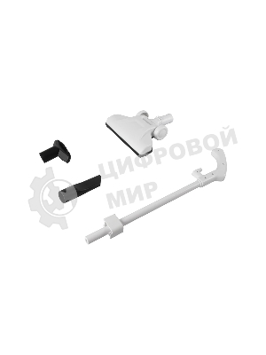 Пылесос вертикальный Endever SkyClean VC-278 белый/голубой, питание от сети, 130 Вт, уборка сухая, пылесборник 1.2 л