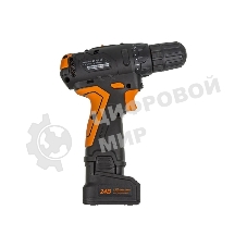 Дрель-шуруповерт Вихрь ДА-24Л-2К/Б, 24 В, 2 Ач, 55 Нм, щеточный