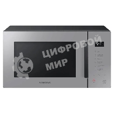 Микроволновая печь Samsung MS23T5018AG/BW серый, 23 л, 800 Вт, переключатели - сенсор