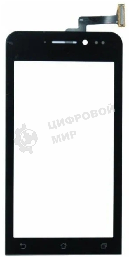 Сенсорное стекло (тачскрин) для Asus ZenFone 4 A450CG, черное