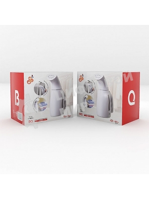 Отпариватель BQ SG1001H серый, 800 Вт, 21 г/мин, 170 мл