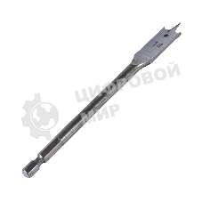 Сверло PATRIOT по дереву перовое 14 мм х 150 мм, 1 шт в блистере