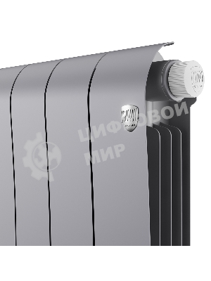 Радиатор Royal Thermo Infinity 500 Silver Satin VR80 - 10 секц.