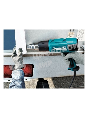 Фен Makita HG 6031 VK 1800Вт 250-500л/мин с регулировкой, с насадками, кейс
