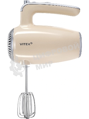 Миксер ручной Vitek VT-HM3001 800 Вт, кремовый