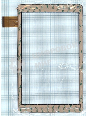Сенсорное стекло (тачскрин) SQ-PGA116BO1-FPC-AO, черное