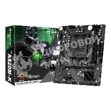 Материнская плата Maxsun Challenger A520M-K, AM4, AMD A520, 2xDDR4, 3xSATA, 1xM.2, 1xPCIe 3.0 x16, 1xPCIe 3.0 x1, 1xHDMI, 1xVGA, 1x 1Gb LAN, 2xUSB-A 3.2 Gen 1, 4xUSB-A 2.0, 3x3.5 мм, 5.1, M-ATX