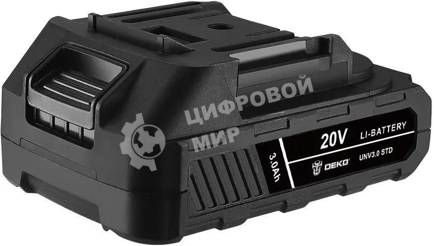 Батарея аккумуляторная Deko UNV3.0 STD 20В, 3.0Ач, 063-4493