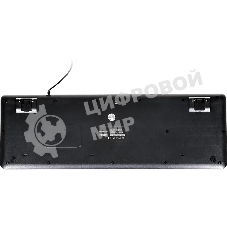 Клавиатура проводная Defender Raid GK-778DL, USB, черный