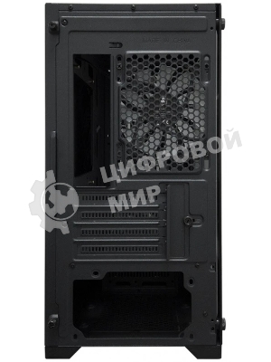 Компьютерный корпус 1STPLAYER TRILOBITE T5 черный mATX, TG 4x120мм LED fans inc. T5-BK-4F1