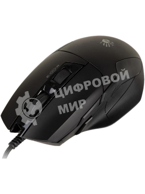 Мышь проводная A4Tech Bloody W70 Max черный, 10000 dpi, USB, кнопки - 9