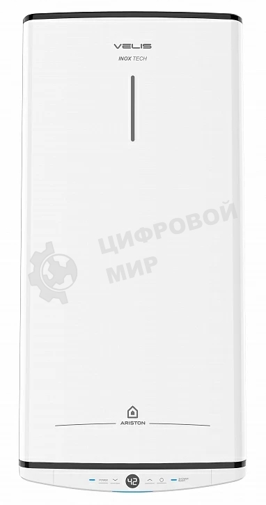 Водонагреватель Ariston Velis Tech Inox PW ABSE 100, 2.5 кВт, 100л, электрический настенный, белый