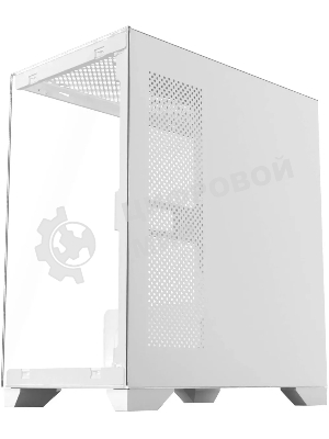 Компьютерный корпус Bloody BD-CC103 белый без БП mATX 7x120мм 1xUSB 2.0 1xUSB 3.0 audio bott PSU