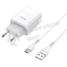 Сетевое зарядное устройство HOCO (6931474713018) для Type-C C72Aa White