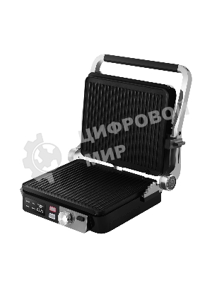 Гриль электрический BQ GR3009 черный/стальной