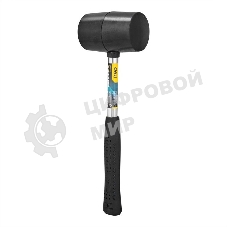 Резиновый молоток со стальной ручкой Deli DL5616 длина 305 мм