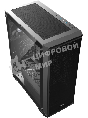 Корпус без блока питания Raijintek ARCADIA 41, Midi-Tower, TG, 1x120мм, 2xUSB-A 3.0 + 1xUSB-C, ATX, mATX, mITX Black
