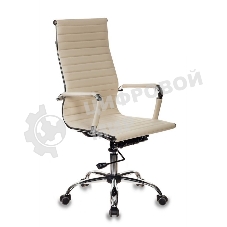 Кресло Бюрократ CH-883/IVORY слоновая кость, экокожа