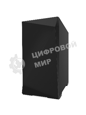 Компьютерный корпус ZALMAN Z1 ICEBERG, MicroATX, черный, WINDOW, 2xCOMBO (3.5
