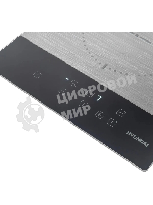 Индукционная варочная панель Hyundai HHI 3772 GR серебристый
