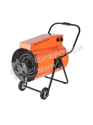 Тепловентилятор электрический Patriot PT-R 30, оранжевый/черный, 30 кВт, 270 м2, 380В, терморегулятор