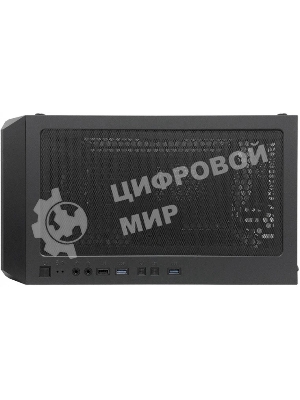 Компьютерный корпус 1STPLAYER TRILOBITE T5 черный mATX, TG 4x120мм LED fans inc. T5-BK-4F1