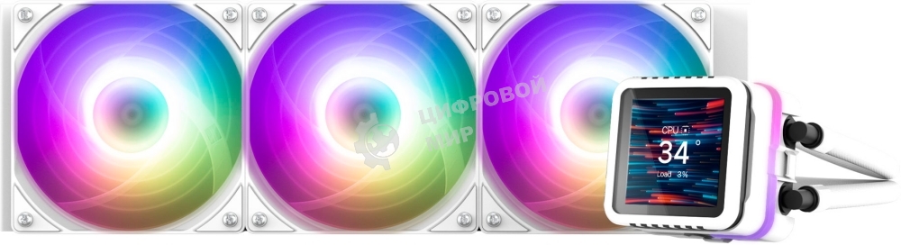 Система охлаждения Zalman ALPHA2 DS A36 White белый 120мм 2000rpm 29.7db 4-pin 350W