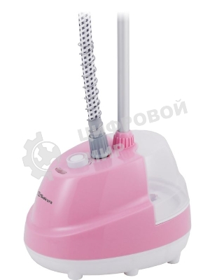 Отпариватель Sakura SA-3919Р розовый/белый, 2000 Вт, 30 г/мин, 1600 мл