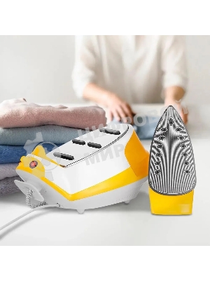 Парогенератор Kitfort КТ-9135-1 2000Вт желтый/белый