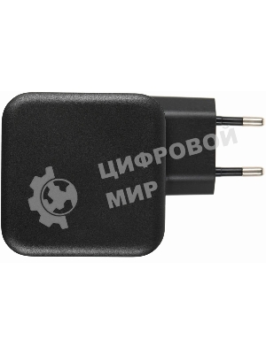 Блок питания TopON TOP-GaN-65WB автоматический 65W 5V-20V 3.25A 2xUSB от бытовой электросети LED индикатор