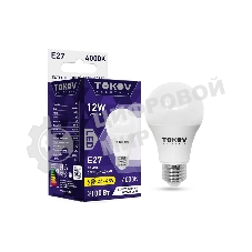Лампа светодиодная низковольтная TOKOV ELECTRIC 12 Вт А60 4000К Е27 24/48В