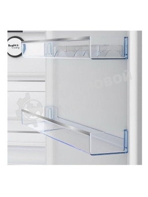 Холодильник Beko B1RCNK272G серый, двухкамерный 163/76л морозилка снизу