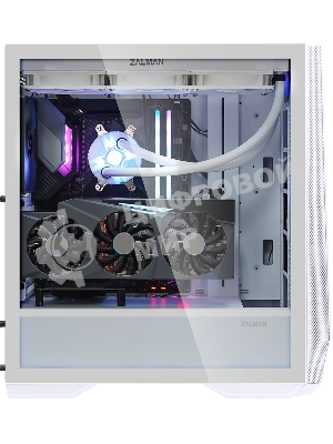 Компьютерный корпус Zalman Z9 Iceberg белый без БП ATX 3x120мм 2x140мм 4xUSB 2.0 audio bott PSU