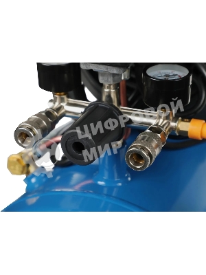 Компрессор поршневой Диолд КМП-2300/50 масляный 369л/мин 50л 2300Вт синий