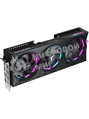 Видеокарта Gigabyte PCI-E GV-R9070XT AORUS E-16GD 1.0 AMD Radeon RX 9070XT 16Gb 256bit GDDR6 2175/20000 HDMIx2 DPx2 HDCP Ret