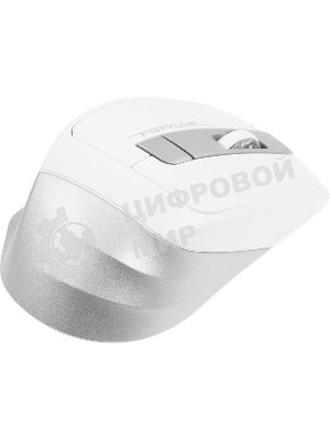 Мышь беспроводная A4Tech Fstyler FB35 белый/серый, 2000 dpi, радиоканал, Bluetooth, USB, кнопки - 6