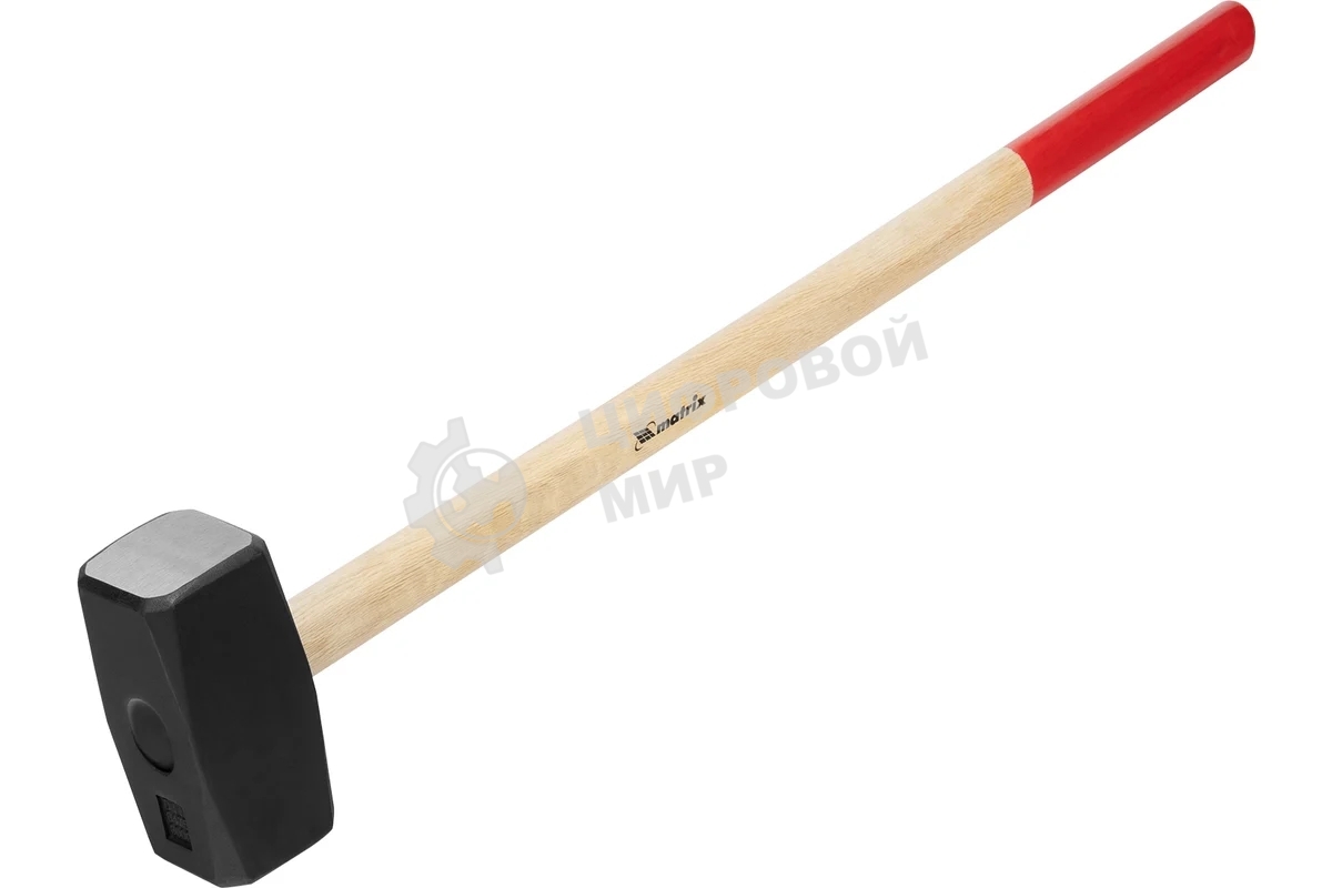 Кувалда Matrix 11038 8000 г, кованая головка, деревянная рукоятка 900 мм