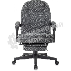 Кресло Бюрократ CH-868MSG-BF 3C1 серый, ткань, подставка для ног