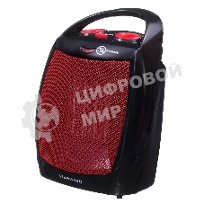 Тепловентилятор Starwind SHV2001, черный/красный, 1600 Вт, 15 м2, термостат