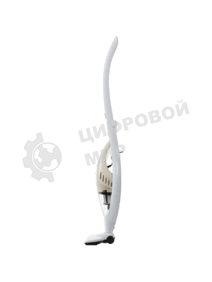 Пылесос вертикальный Galaxy GL 6225 белый, питание от сети, 150 Вт, уборка сухая, пылесборник 0.8 л