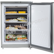 Морозильная камера Бирюса M514 металлик 110л, 4 ящика