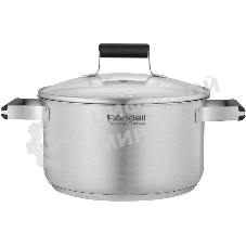 Кастрюля Rondell Bayoneta RDS-1807 3.1 л. d=20 см (с крышкой) стальной