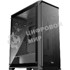 Корпус без блока питания Raijintek ARCADIA 41, Midi-Tower, TG, 1x120мм, 2xUSB-A 3.0 + 1xUSB-C, ATX, mATX, mITX Black