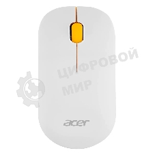 Мышь беспроводная Acer OMR200 желтый, 1200 dpi, радиоканал, USB, кнопки - 3