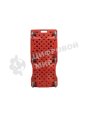 Лежак ремонтный Matrix на 6-ти колесах, 1000 х 475 х 128 мм, пластиковый