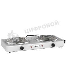 Плита настольная MAXVI HE201 белый