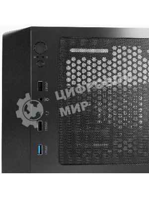 Компьютерный корпус XASTRA A407 4ARGb Black ATX/Mesh/tempered glass/4x120мм ARGb PWM fans/A407-4FC12A