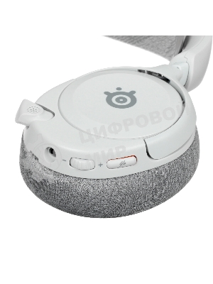 Гарнитура SteelSeries Arctis Nova 1 белый, проводная, 3.5 мм, совместимость с PS5, Xbox