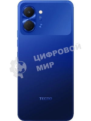 Смартфон Tecno Spark Go 3 64Gb 4Gb синий моноблок 3G 4G 2Sim 6.75